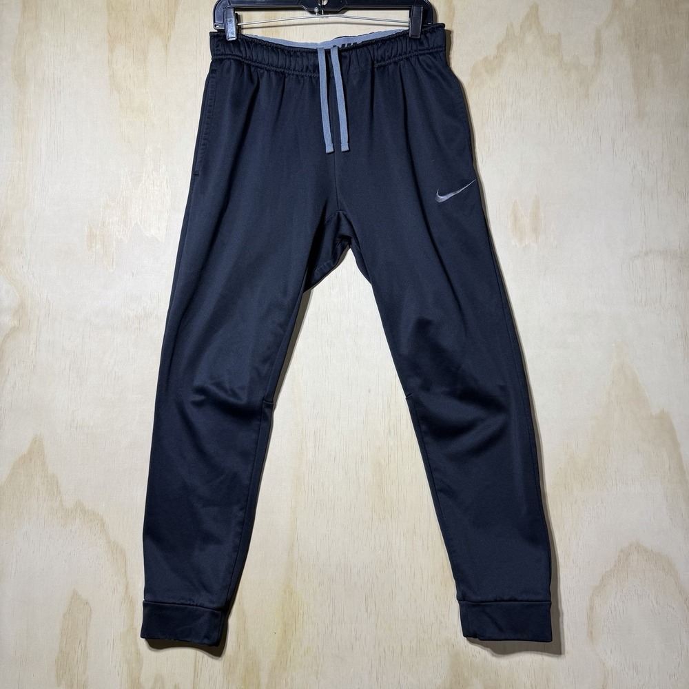 Nike Therma-FIT Jogger Pants Men's Medium Black Tapered Athletic Training Gym